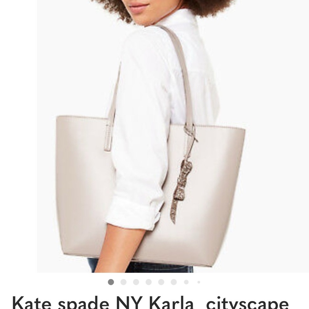 Kate Spade Karla Cityscape Tote - Grey